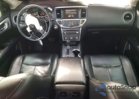 2017 Nissan Pathfinder S z USA, uszkodzony, nr VIN 5N1DR2MM5HC622423